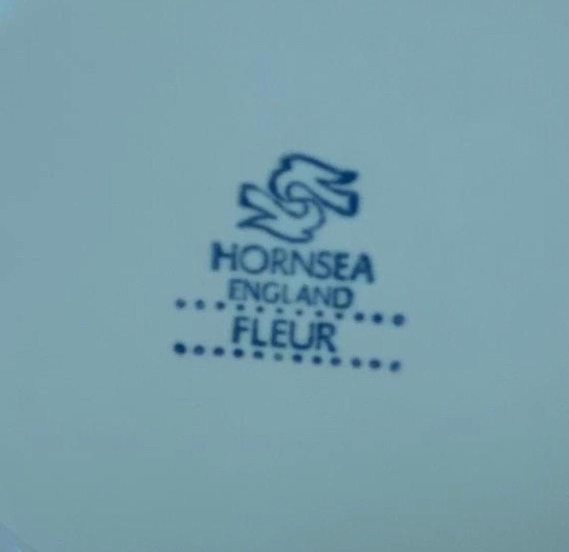 Hornsea Fleur England Creamer and Tea Cup - LuluBoopVintage