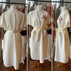 Ivory Robe Embroidered -