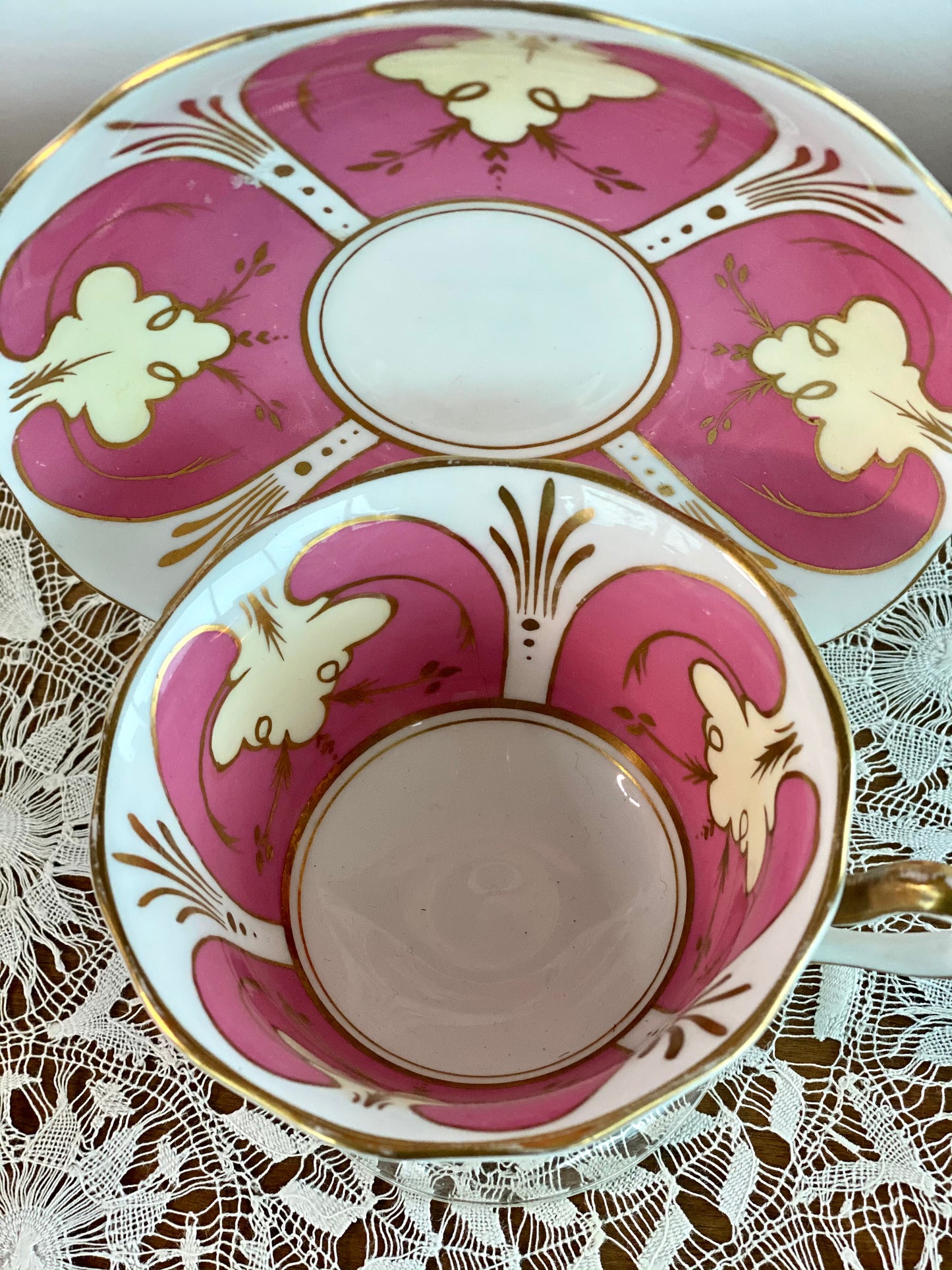 Royal Albert Tea Cup and Saucer - 50s - LuluBoopVintage